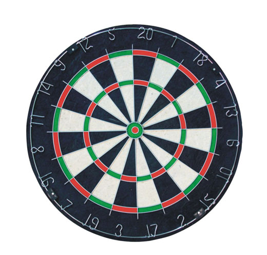 18*1/4 Bristle Dartboard